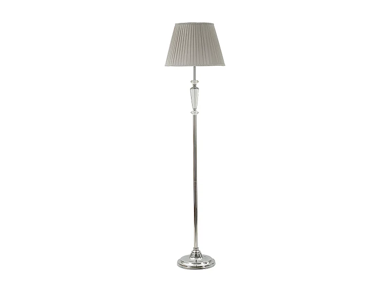 Lampadaire en Métal "Tolly" 164cm Argent