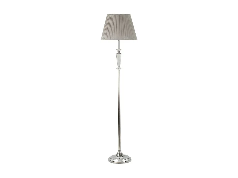 Lampadaire en Métal "Tolly" 164cm Argent