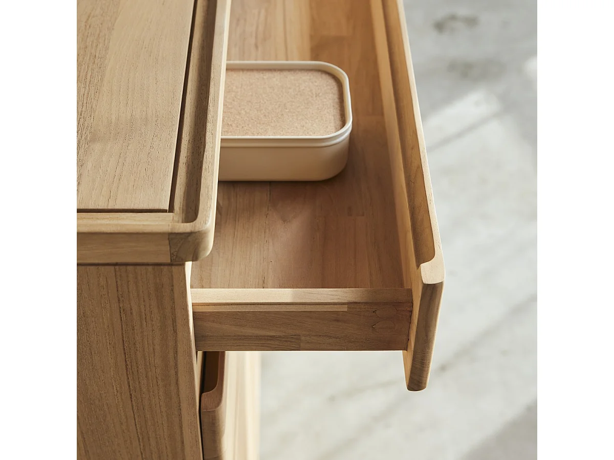 Buffet en bois de teck massif Nino