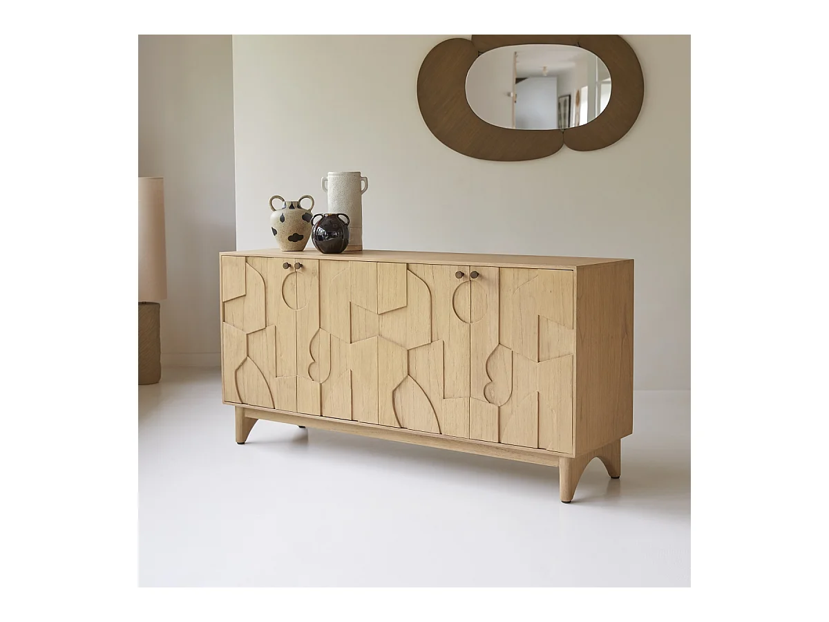 Buffet Otho aus Mindiholz 165 cm