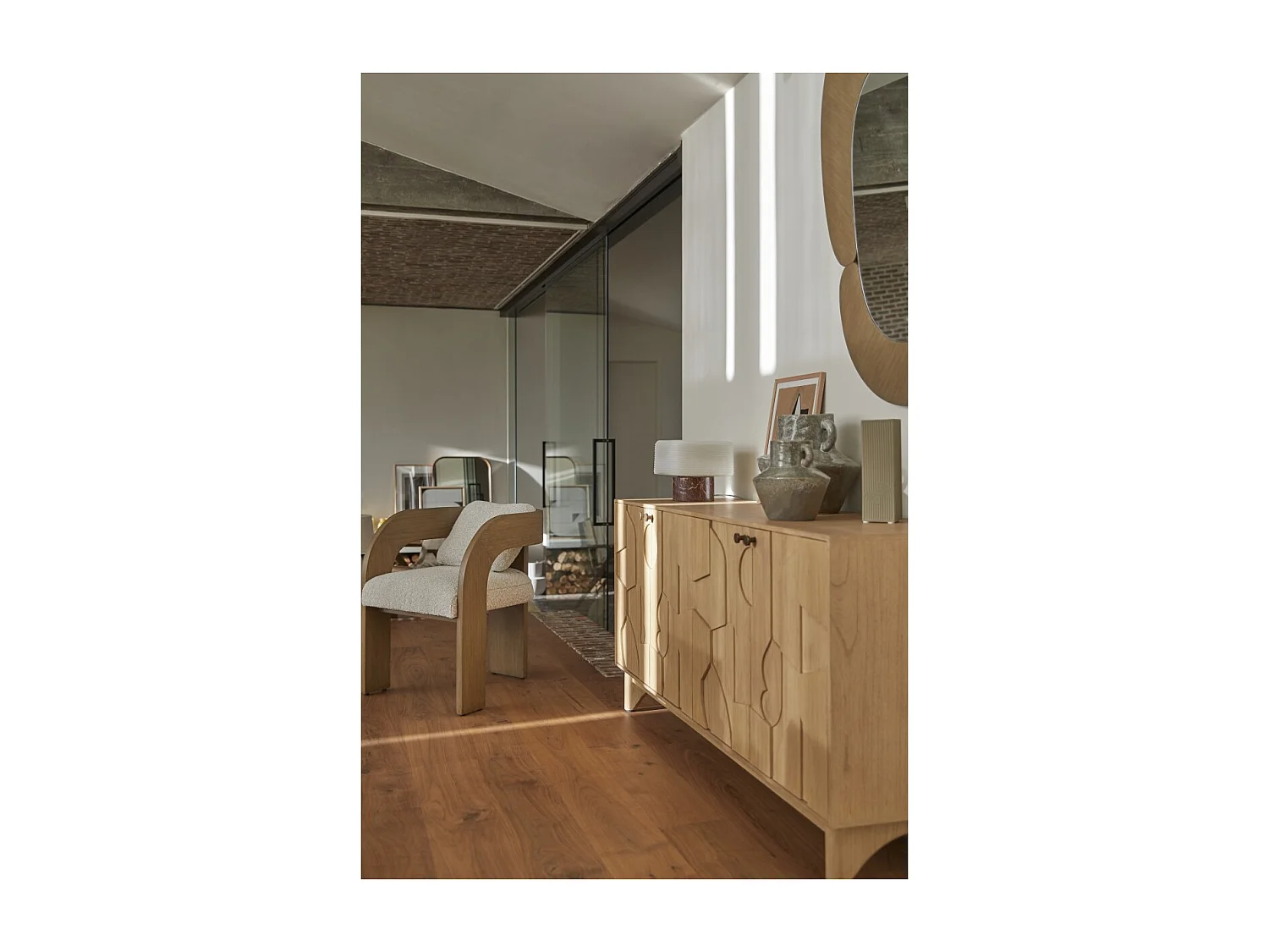 Buffet Otho aus Mindiholz 165 cm