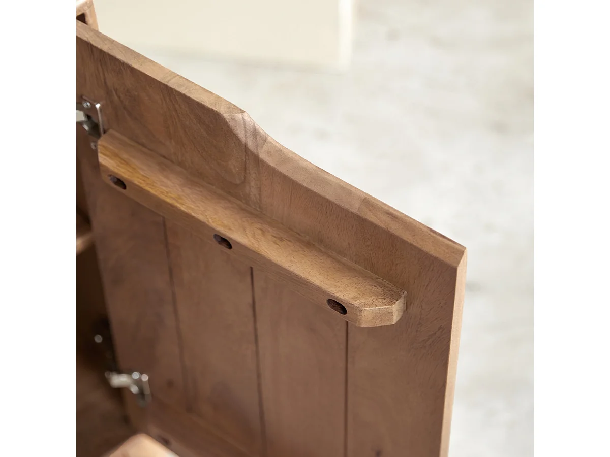 Buffet en bois de manguier massif Gabrielle 160 cm
