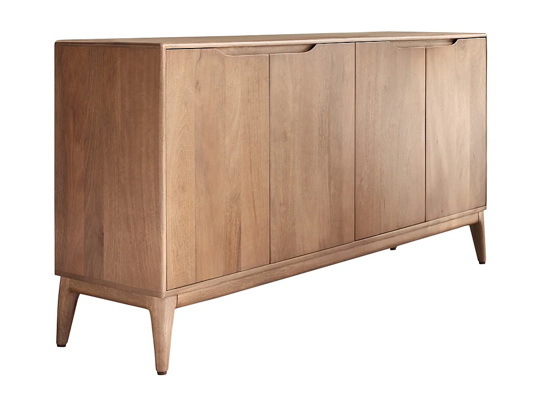 Buffet en bois de manguier massif Gabrielle 160 cm