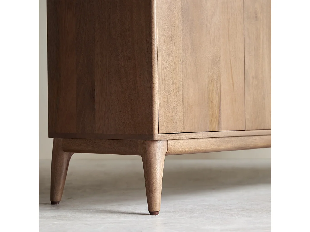 Sideboard Gabrielle aus massivem Mangoholz, 160 cm
