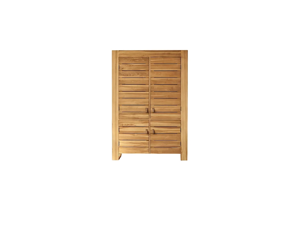 Bahut en bois de teck 160 Minimalys