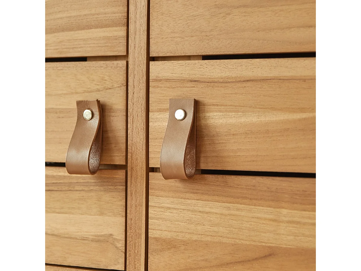 Bahut en bois de teck 160 Minimalys