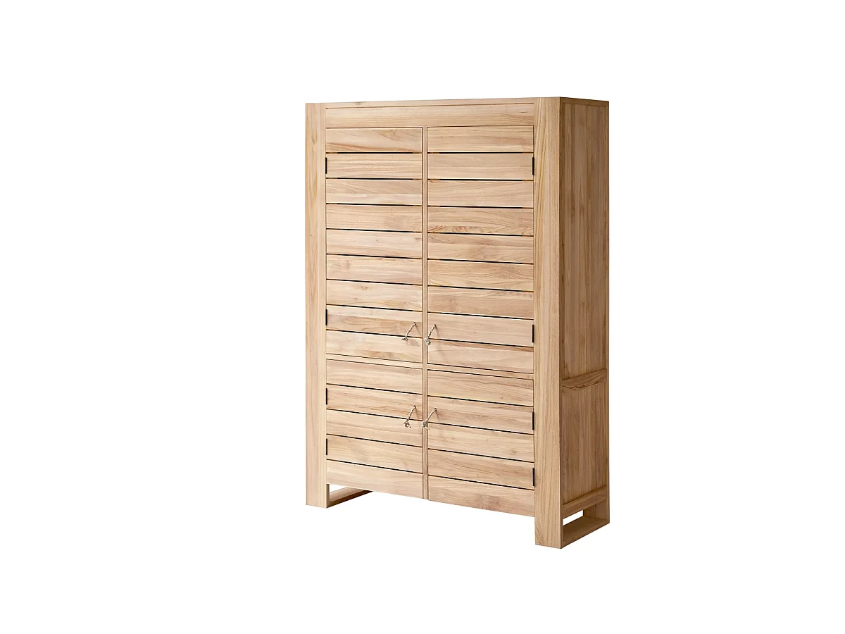 Bahut en bois de teck 160 Minimalys