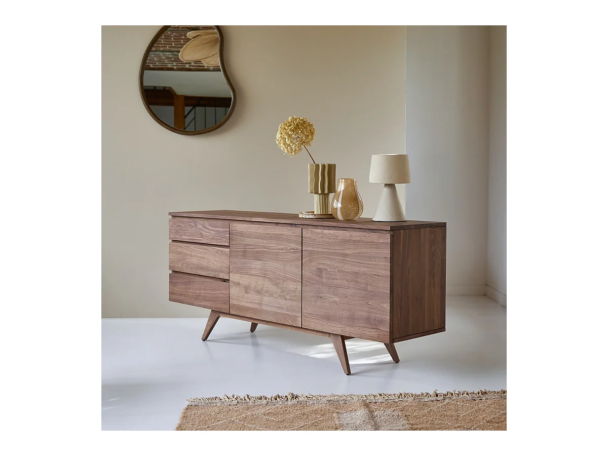 Buffet in legno di noce 180 Esmée