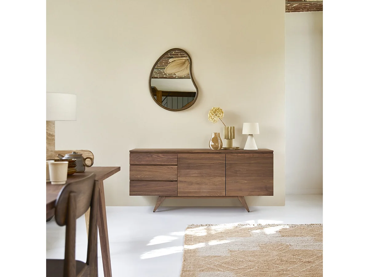 Buffet en bois de noyer 180 Esmée
