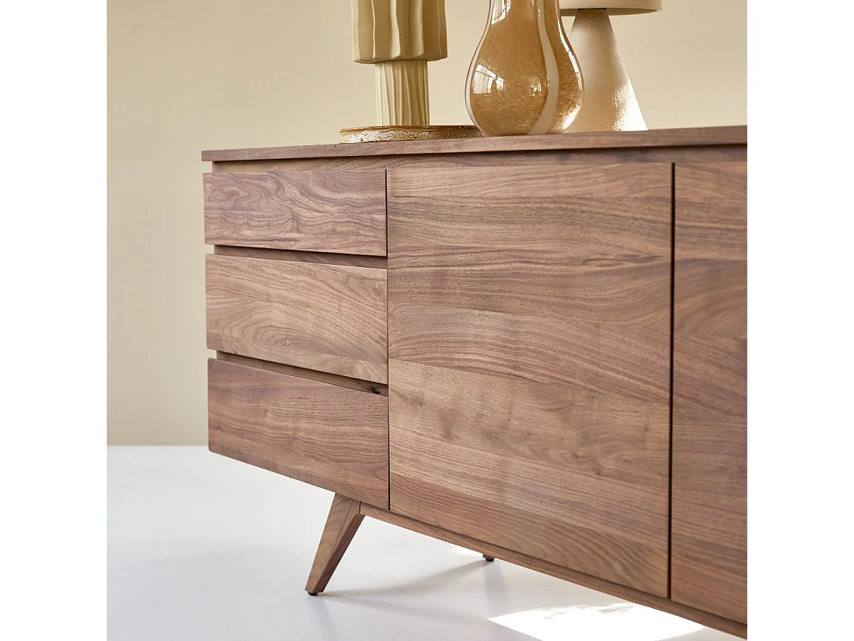 Buffet en bois de noyer 180 Esmée