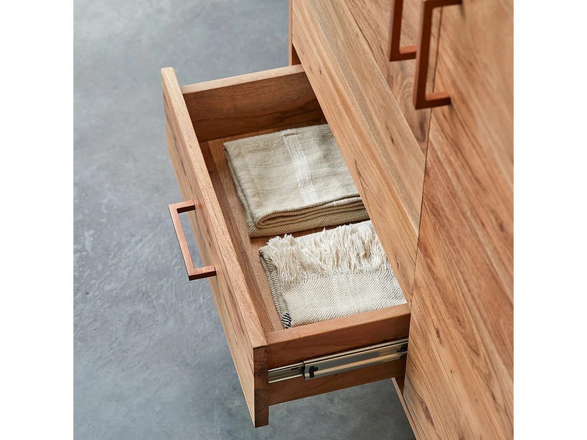 Buffet en bois d'acacia 150 Oslo