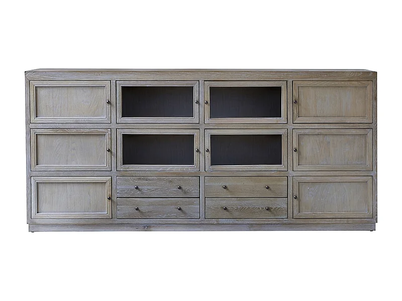 Buffet en bois de chêne 220 Pablo