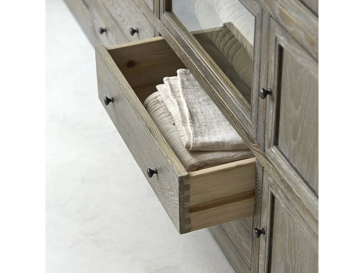 Buffet en bois de chêne 220 Pablo