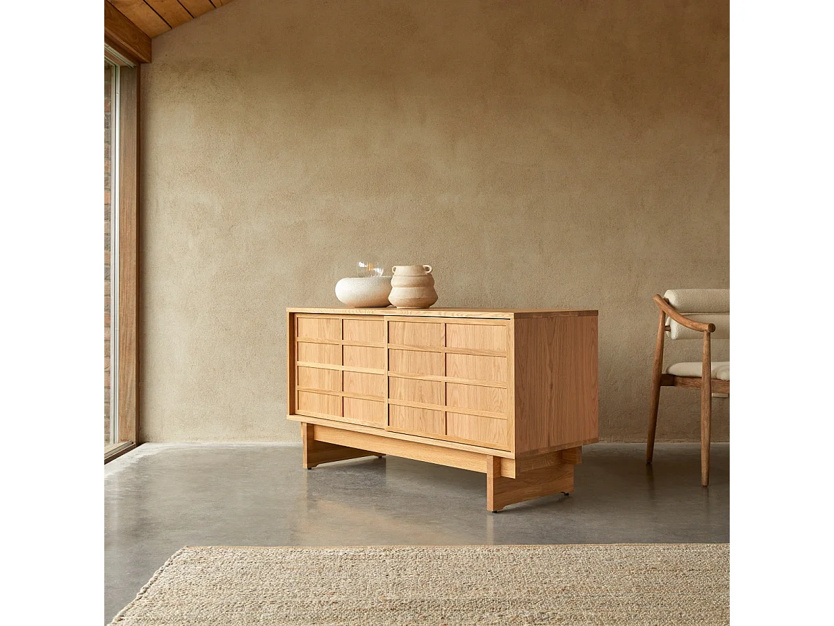 Credenza in rovere 135 cm Miu