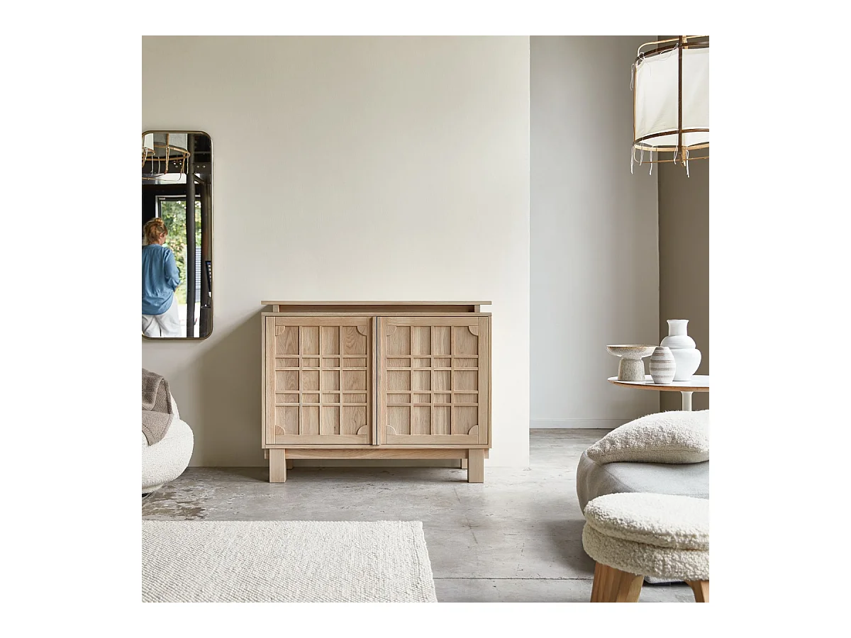 Buffet en bois de chêne 120 Bodi