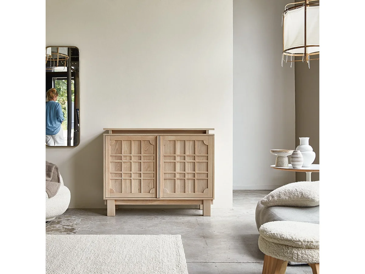Buffet en bois de chêne 120 Bodi