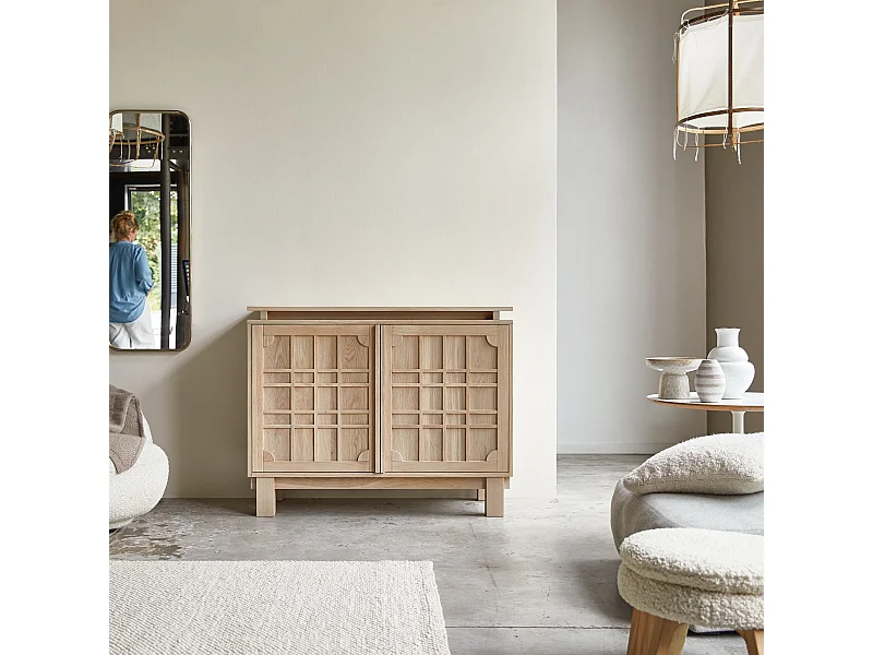 Buffet en bois de chêne 120 Bodi