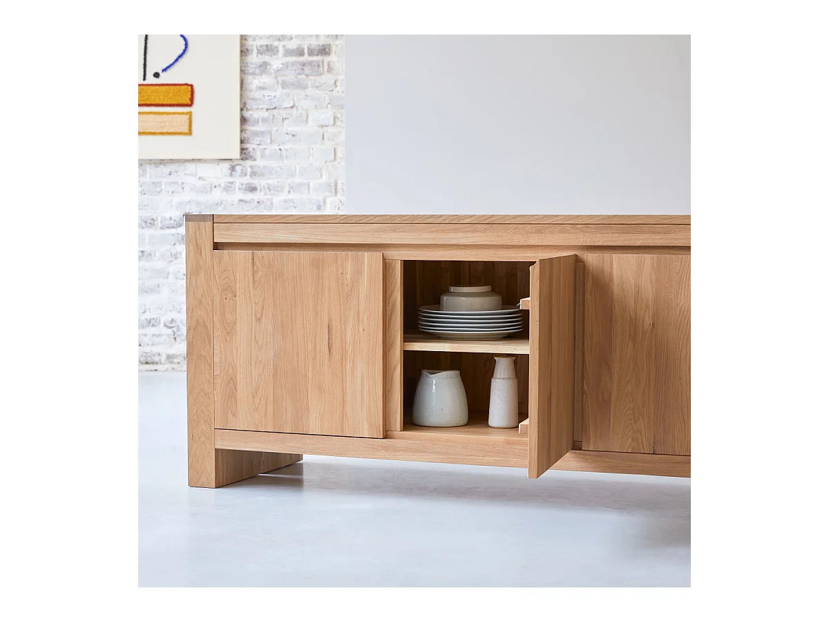 Sideboard aus Eichenholz 210 Eden