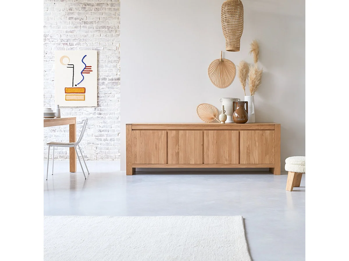 Sideboard aus Eichenholz 210 Eden