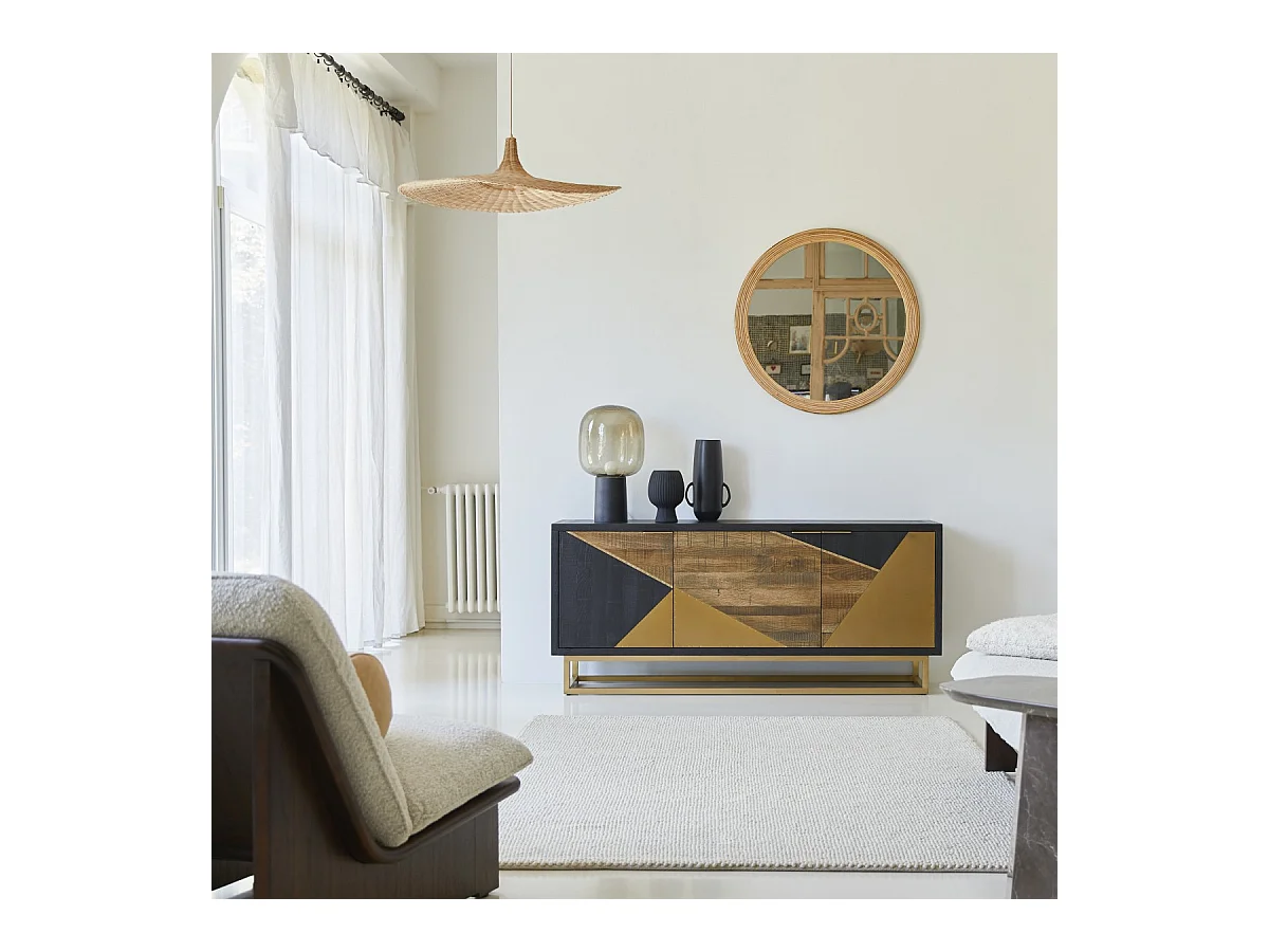 Sideboard Oscar aus Eichenholz 160