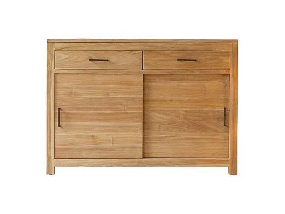 Buffet aus massivem Teakholz 120 cm Maë