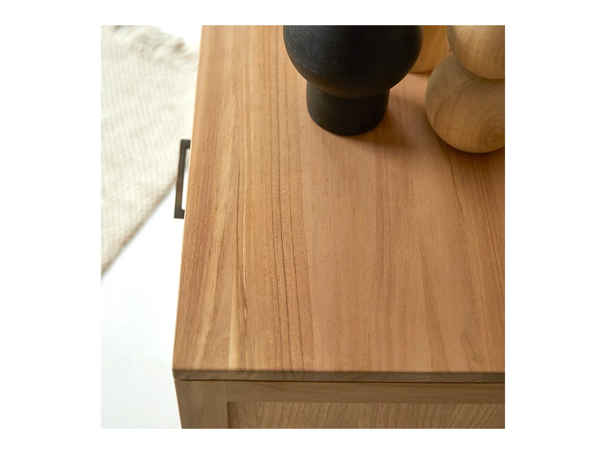 Buffet aus massivem Teakholz 120 cm Maë