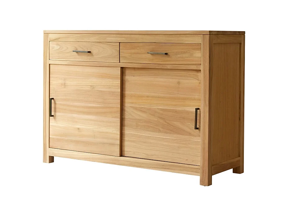 Buffet aus massivem Teakholz 120 cm Maë