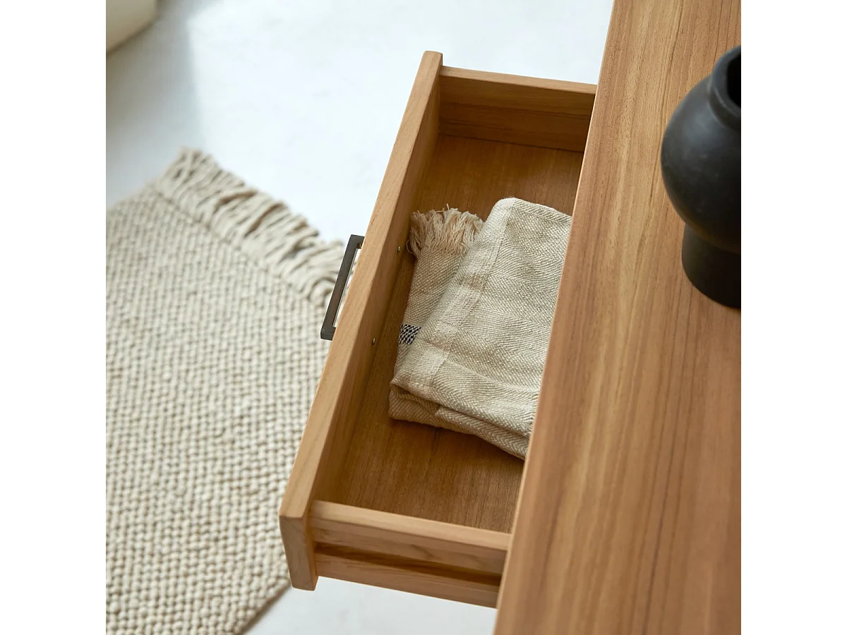 Buffet in teak massello 120 cm Maë