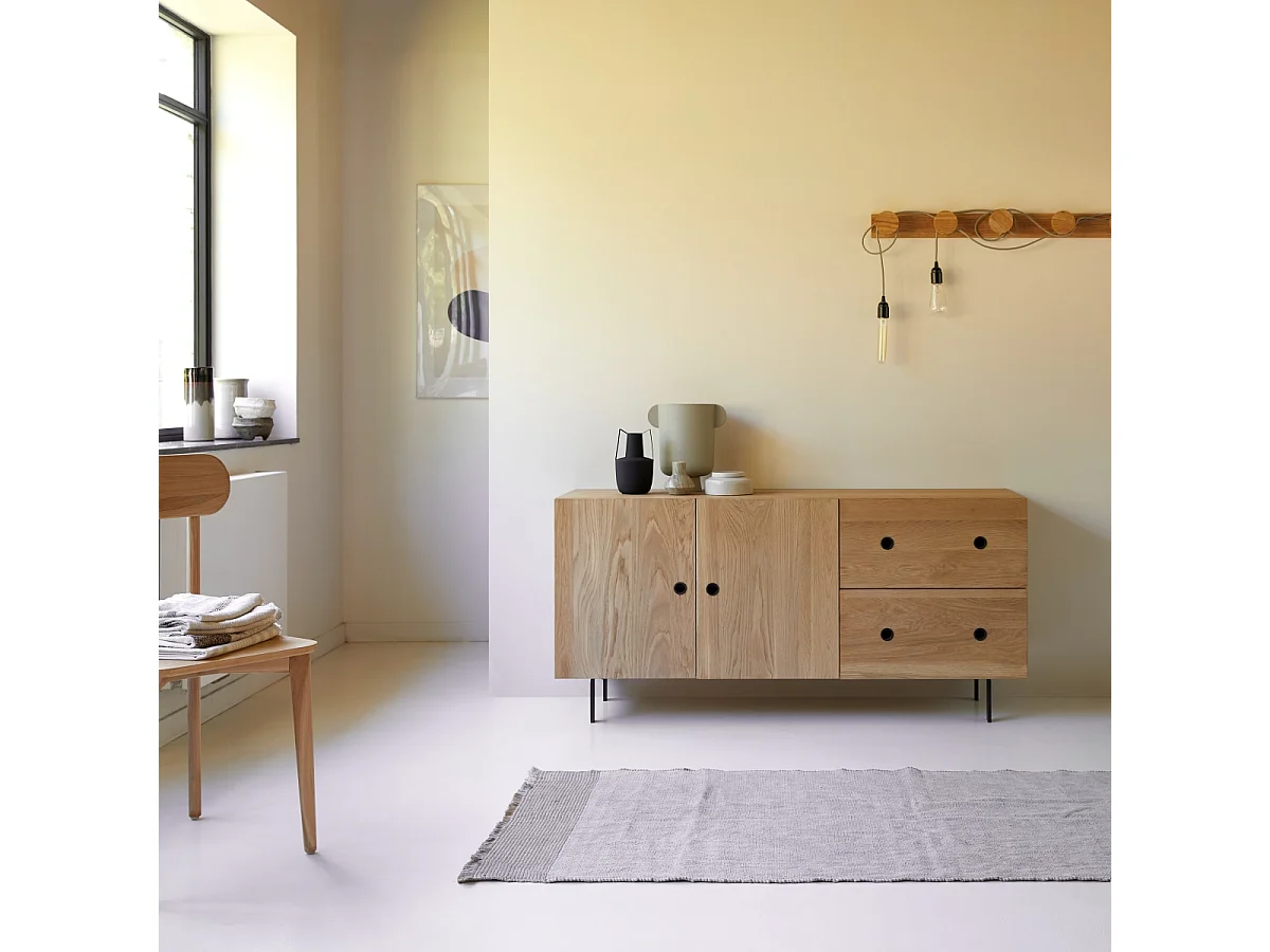 Buffet en bois de chêne 150 Jeanne