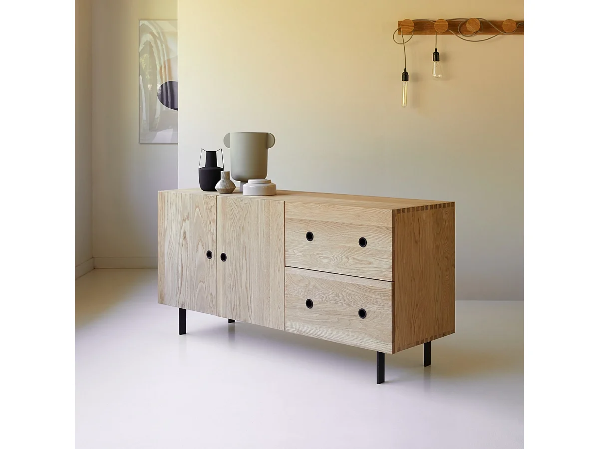 Buffet en bois de chêne 150 Jeanne