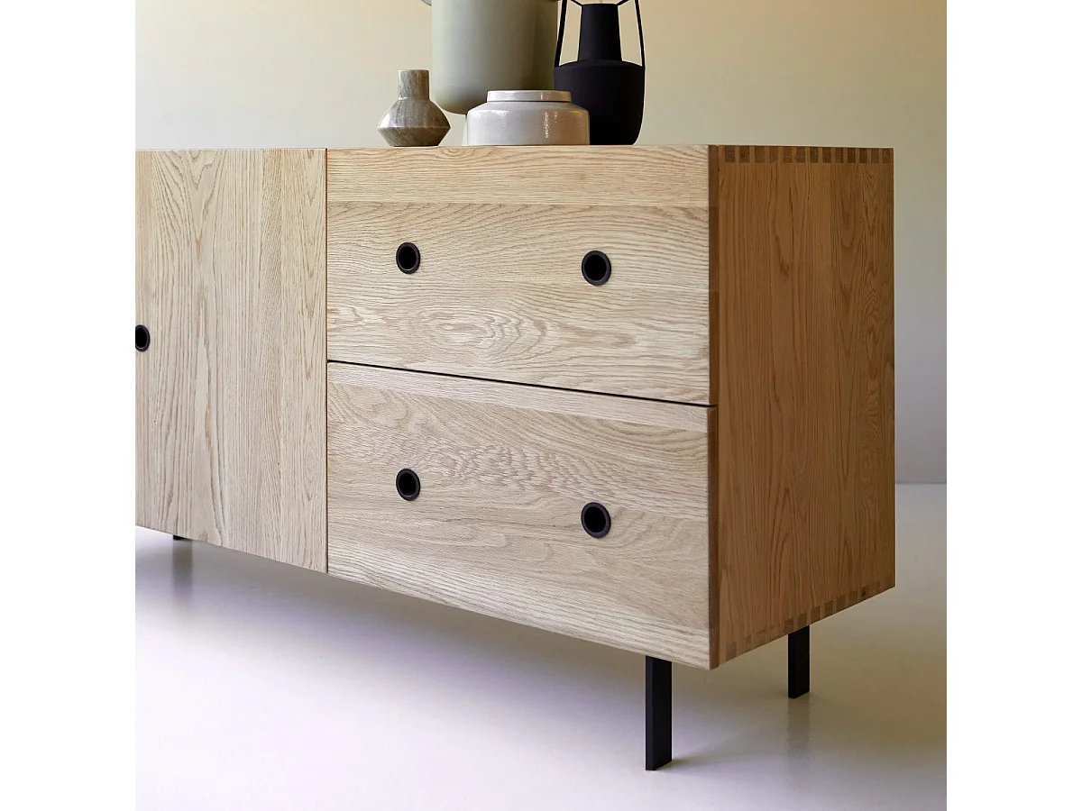 Buffet en bois de chêne 150 Jeanne