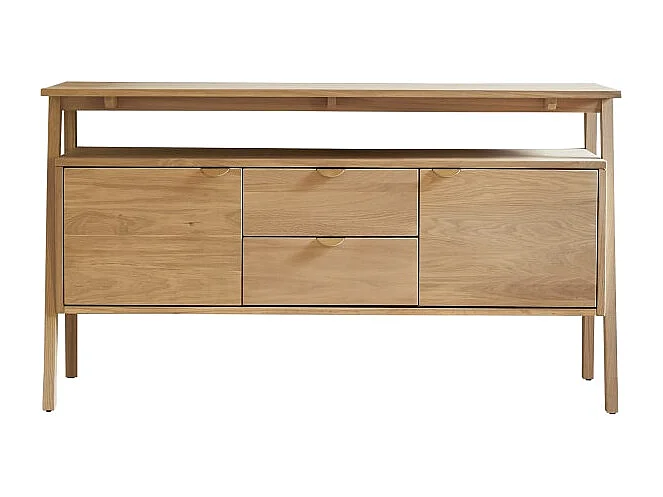 Buffet en bois de chêne massif 140 Pola