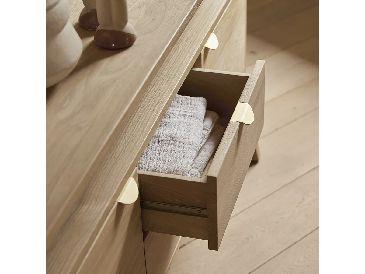 Buffet en bois de chêne massif 140 Pola