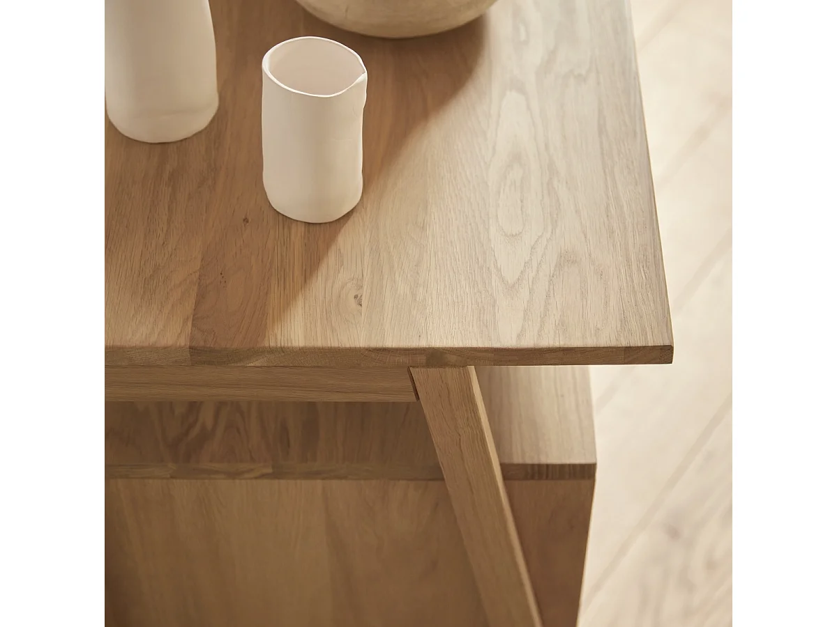 Buffet en bois de chêne massif 140 Pola