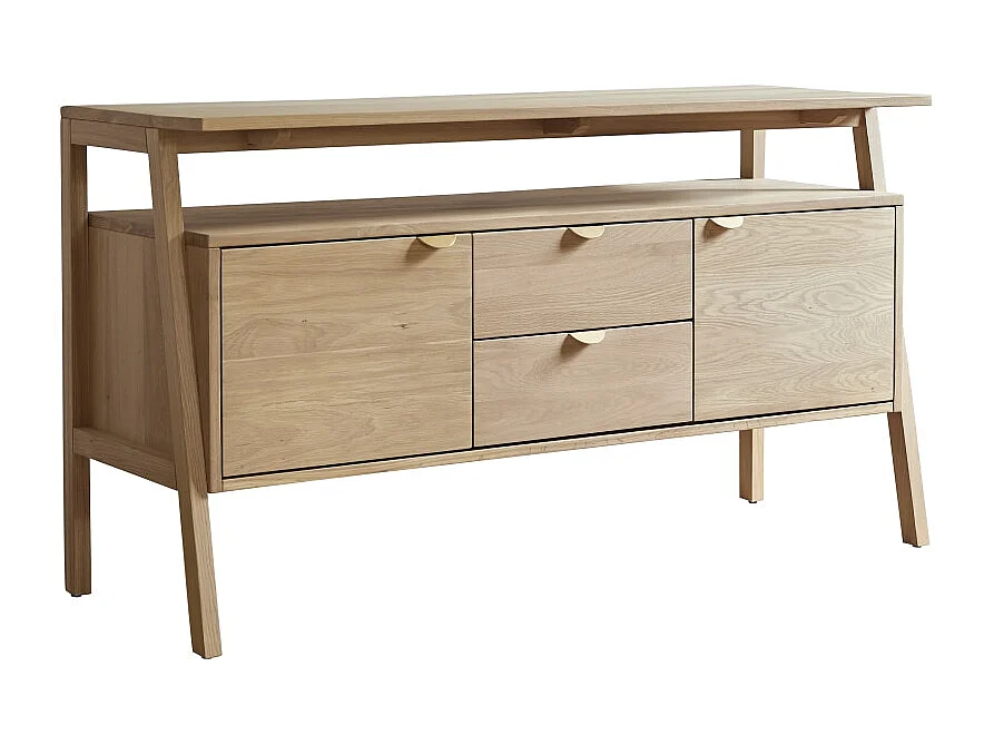 Credenza in legno di quercia massello 140 Pola