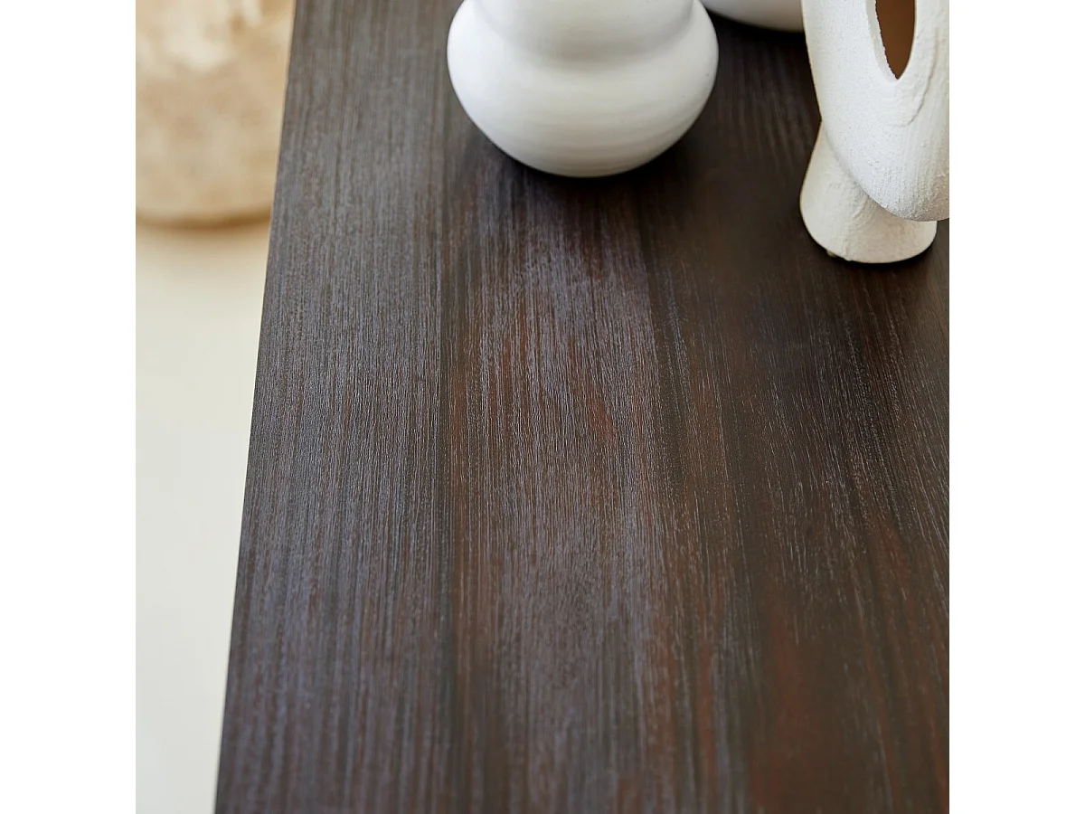 Buffet en bois d'acajou 150 Eva