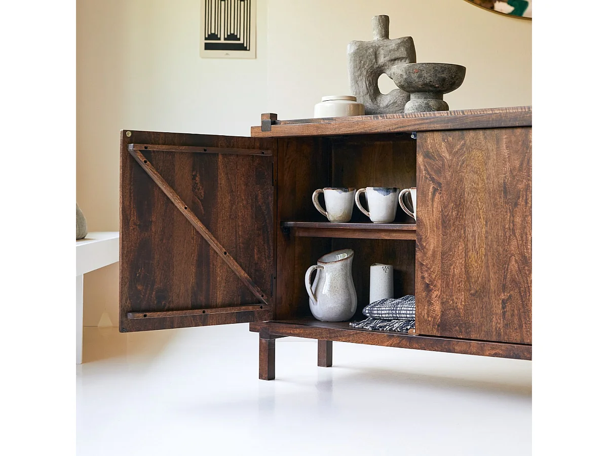 Buffet in legno di mango Arko