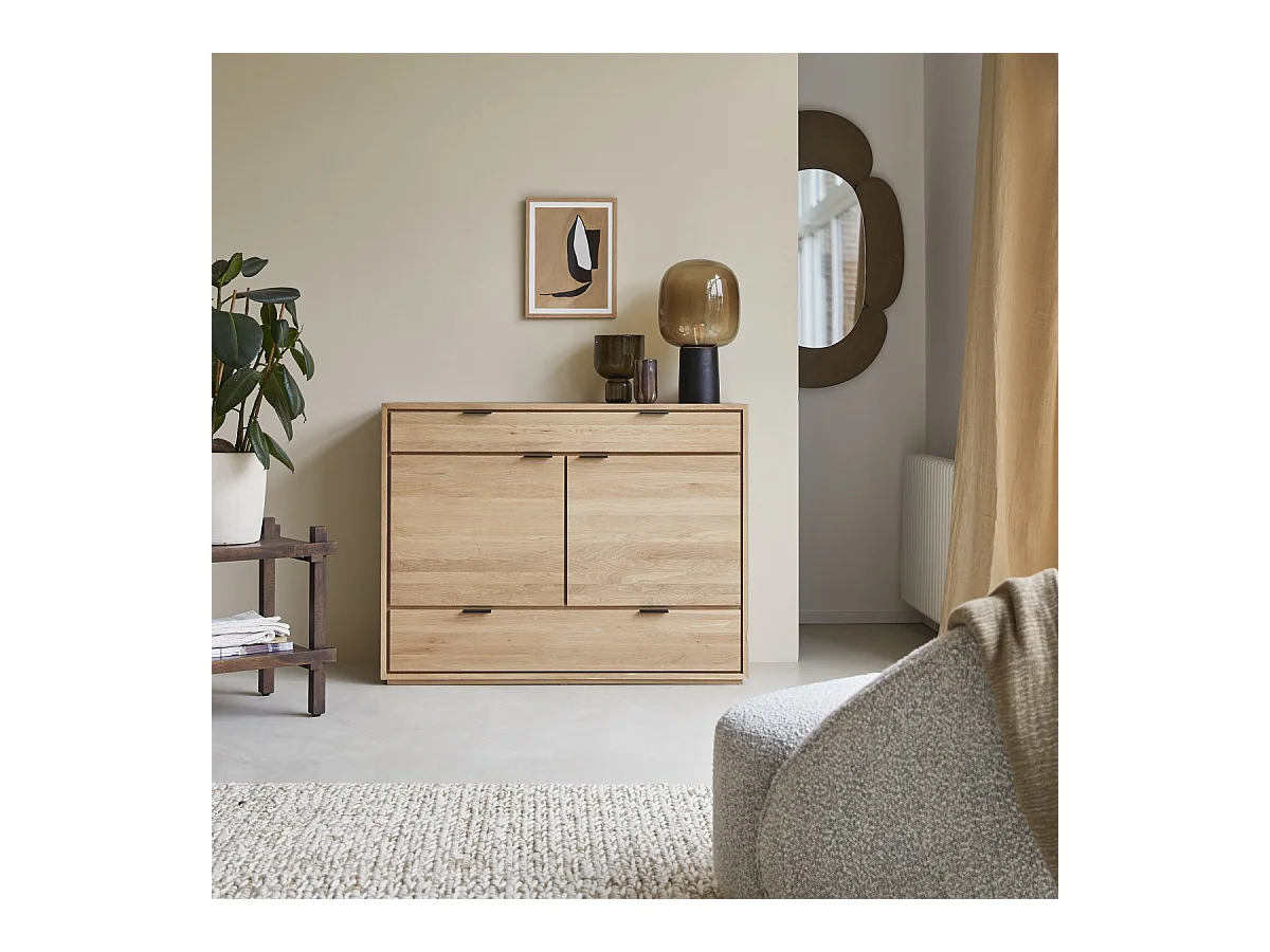 Sideboard aus Eichenholz 120 Eden