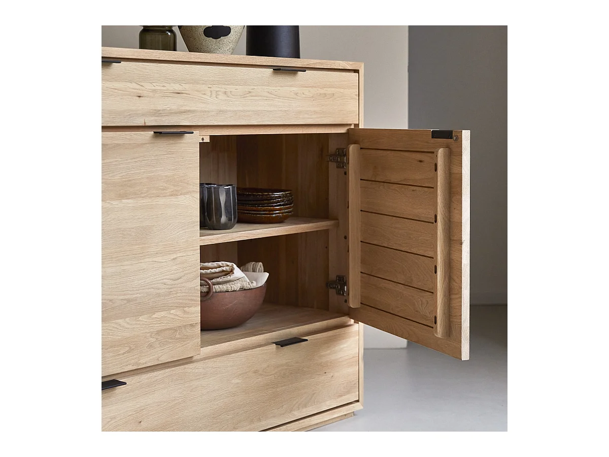 Sideboard aus Eichenholz 120 Eden