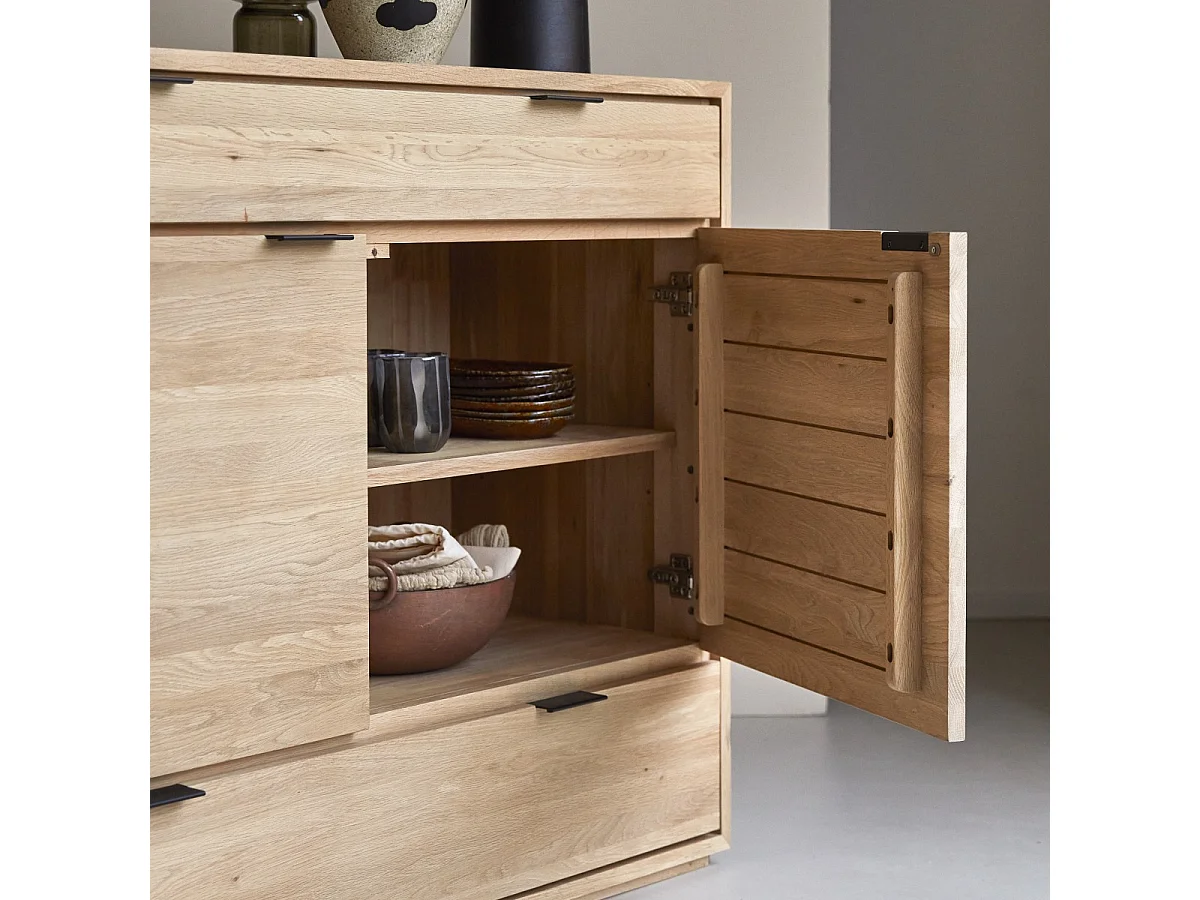 Sideboard aus Eichenholz 120 Eden