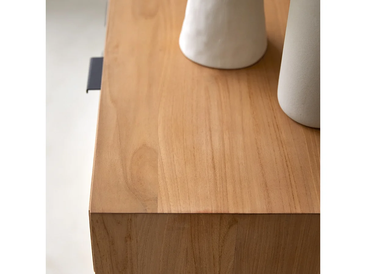 Buffet en bois de teck massif Senson 120 cm