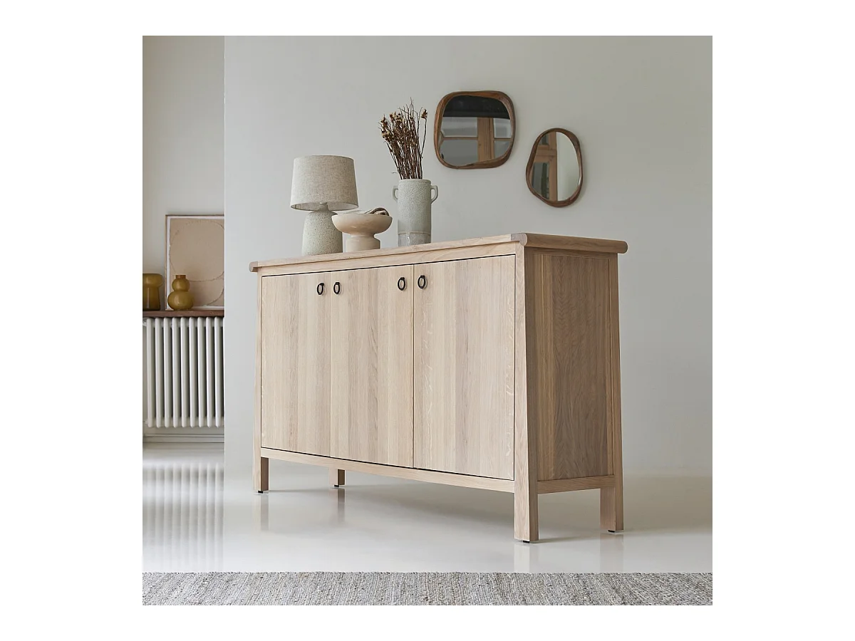 Buffet en bois de chêne 180 Volute