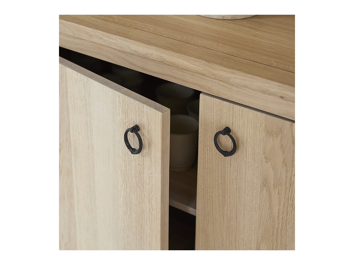 Buffet en bois de chêne 180 Volute