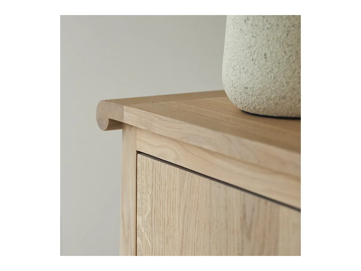 Buffet en bois de chêne 180 Volute