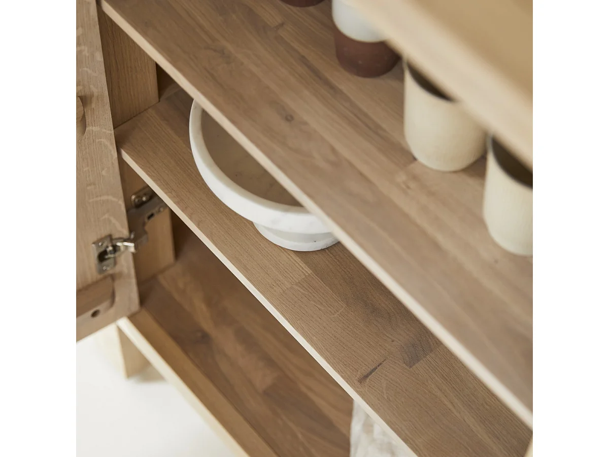 Credenza in legno di rovere da 180 cm Volute