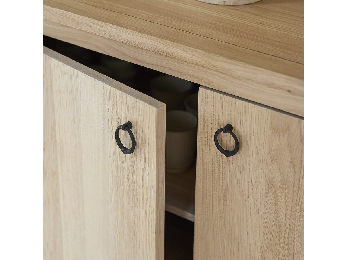 Credenza in legno di rovere da 180 cm Volute