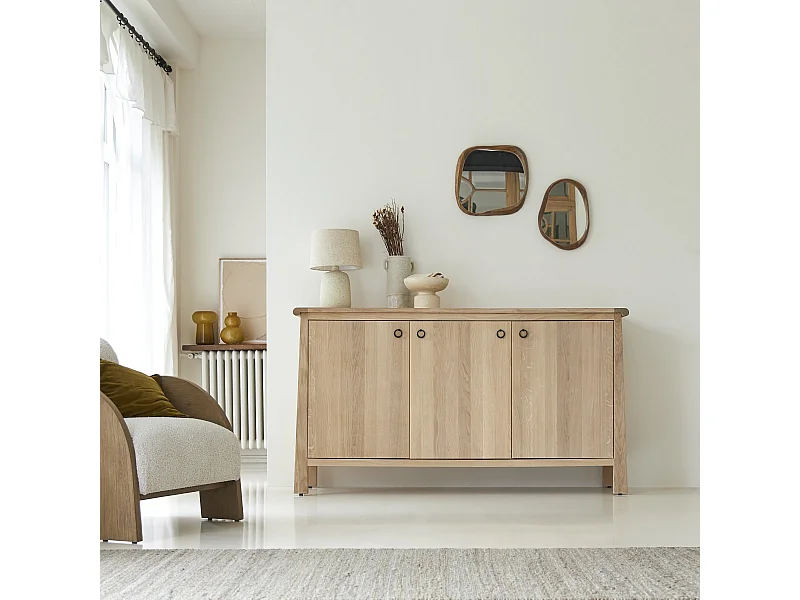 Credenza in legno di rovere da 180 cm Volute