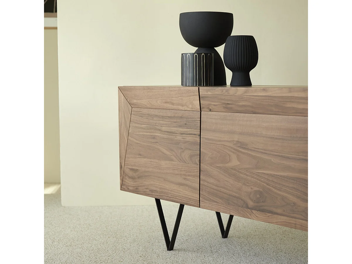 Buffet en bois de noyer 175 Metric