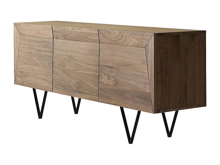 Buffet en bois de noyer 175 Metric
