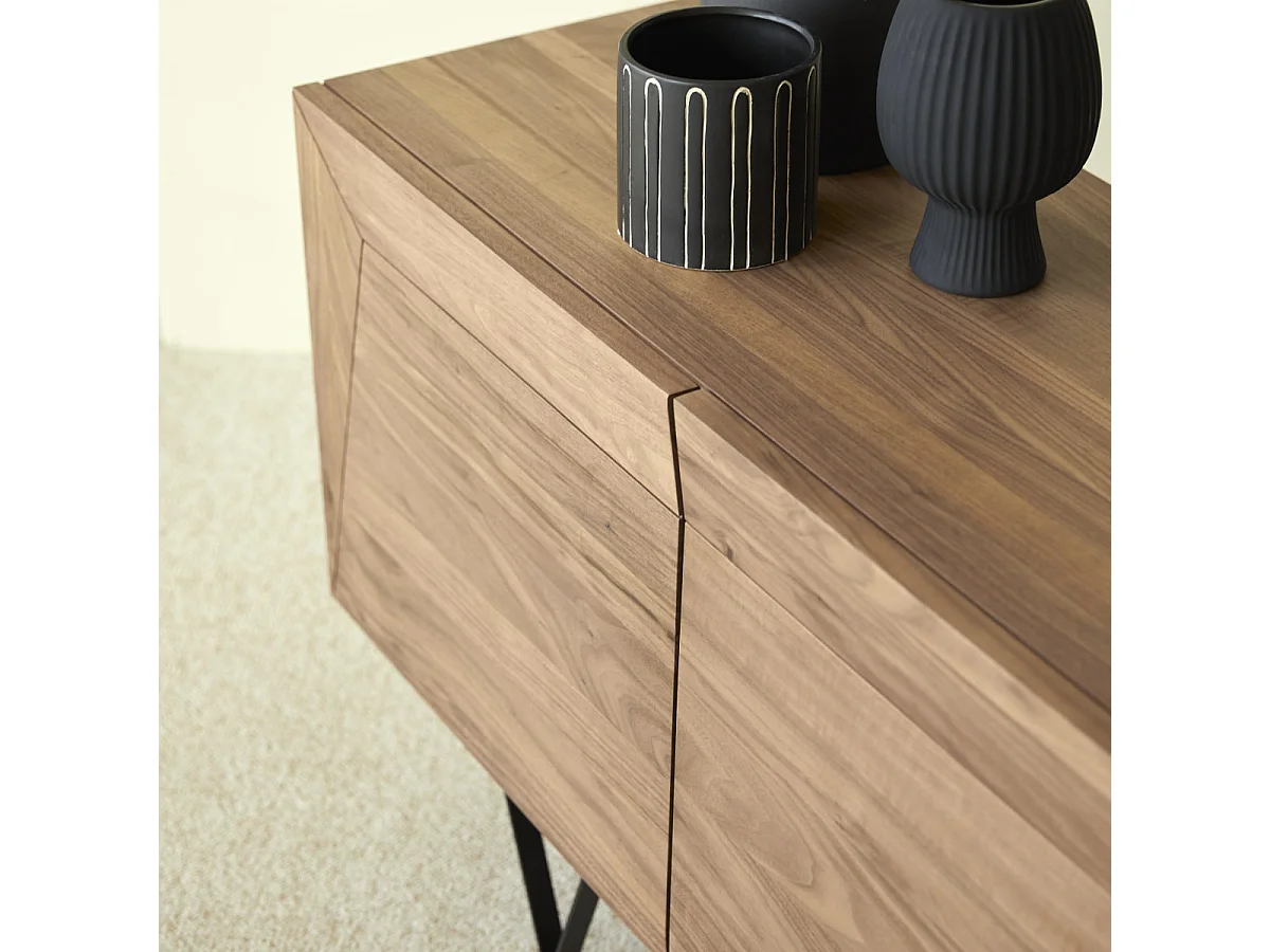 Buffet en bois de noyer 175 Metric